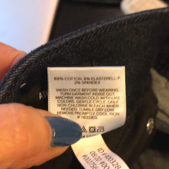 NWT Men’s 34/34 Express Luxe Athletic Slim Jeans - Picture 7 of 8